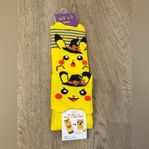 Pokemon Halloween Pikachu Changing Socks 16-20cm Limited Edition Japan Rare